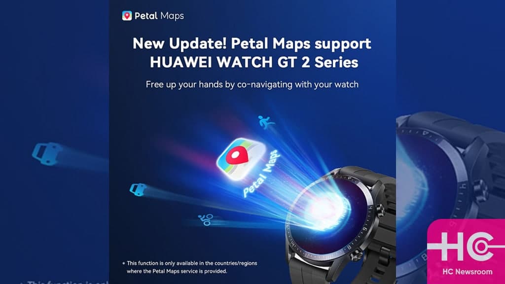 Huawei Watch GT 2 Petal Maps update