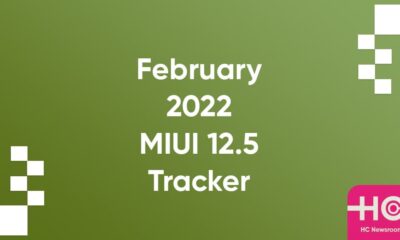 MIUI 12.5 Android 11 February 2022