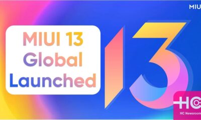 Global MIUI android 12 launched
