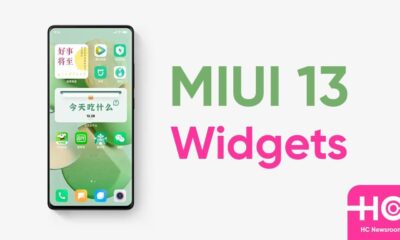 Xiaomi MIUI 13 widgets