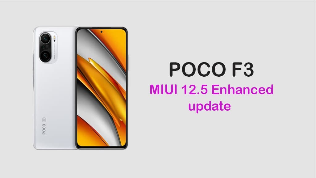 POCO F3 is expanding with MIUI 12.5 in Indonesia