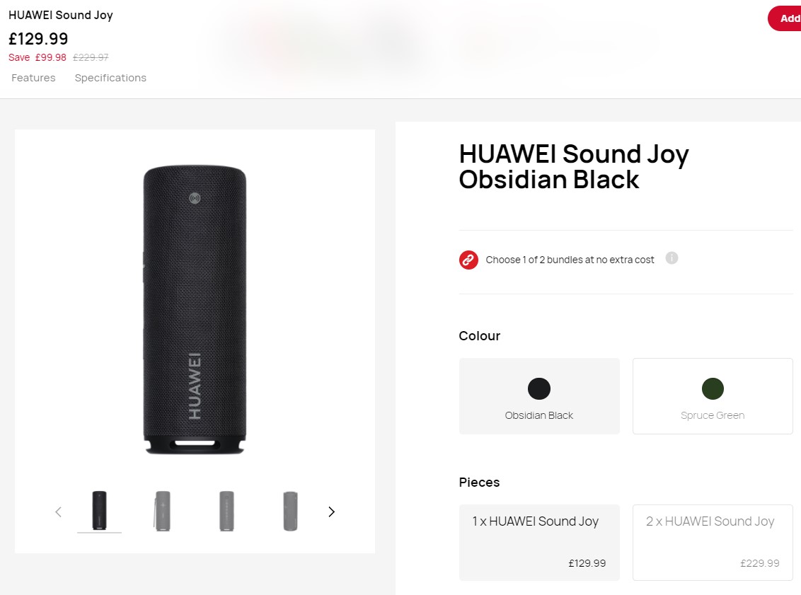 Huawei Sound Joy UK launched
