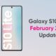 Galaxy S10 Lite February 2022 update