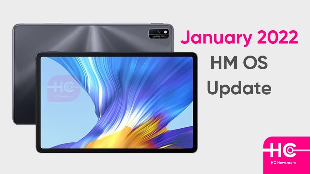 Honor Tablet V6 January 2022 update