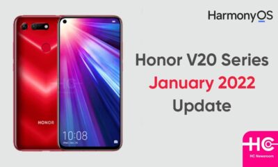 Honor V20 January 2022 update
