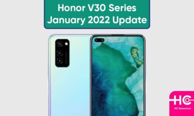 Honor V30 January 2022 update