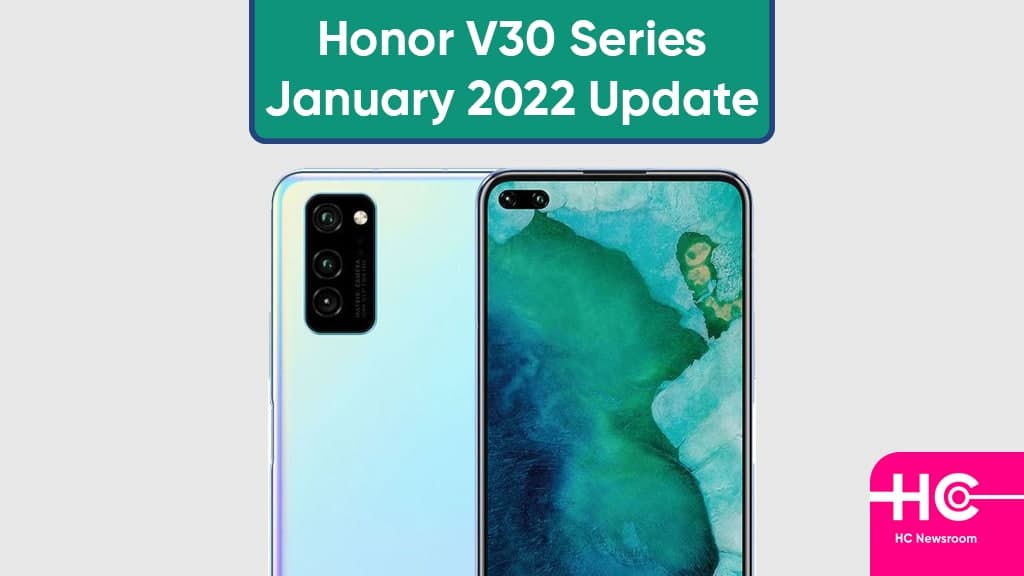 Honor V30 January 2022 update