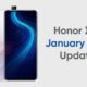 Honor X10 January 2022 update