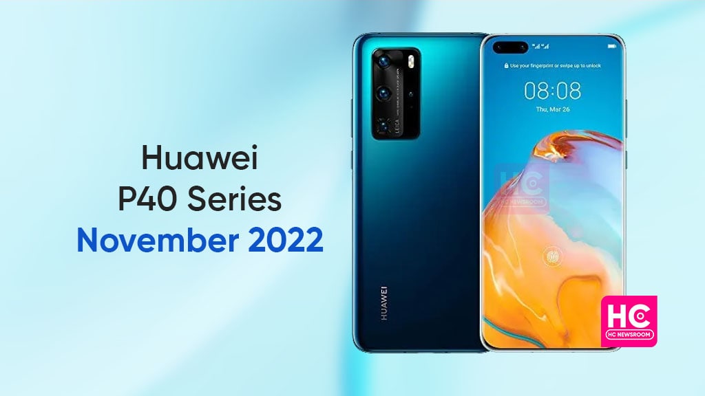 Huawei P40 series software updates