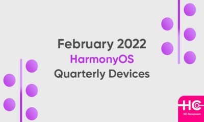 February 2022 HarmonyOS Huawei devices