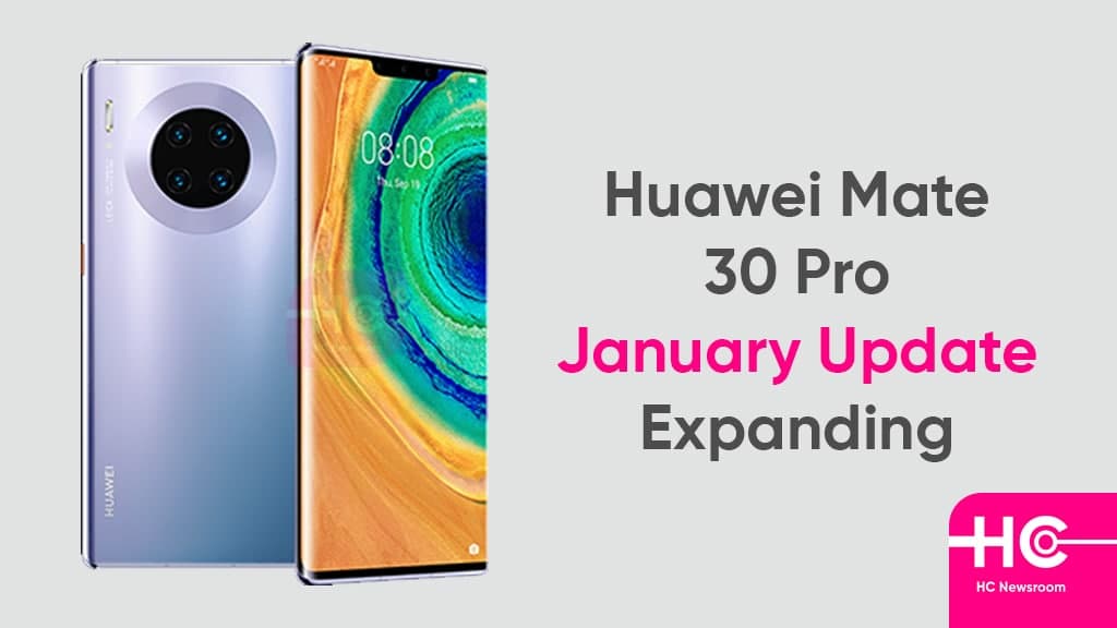 Huawei Mate 30 January 2022 update expanding