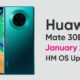 Huawei Mate 30E January 2022 update