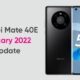 Huawei Mate 40E January 2022 update