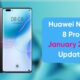Huawei Nova 8 Pro January 2022 update