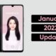 Huawei Nova 8 SE January 2022 update