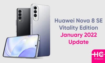 January 2022 update Huawei Nova 8 SE