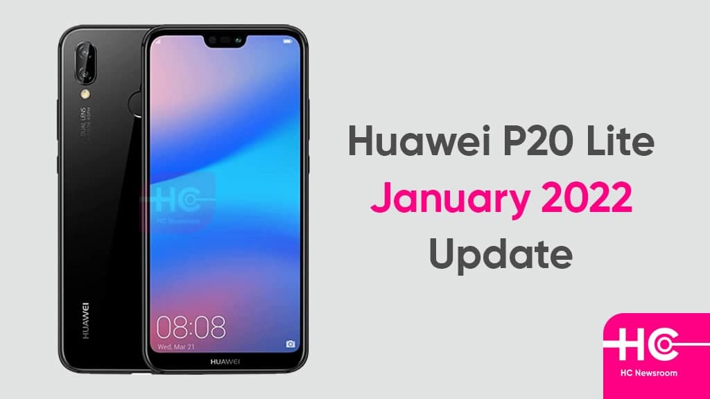 Huawei P20 Lite January 2022 update