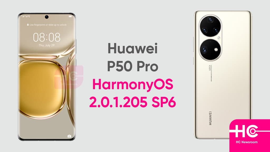 Huawei P50 Pro 2.0.1.205 SP6 update