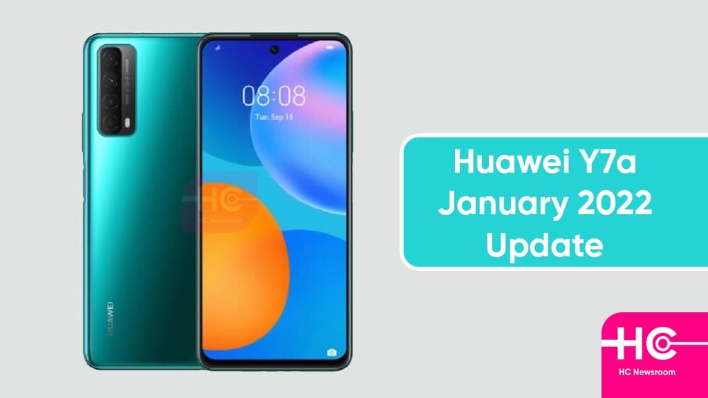 Huawei Y7a January 2022 update