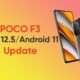 POCO F3 MIUI 12.5/Android 11 update Indonesia, Taiwan