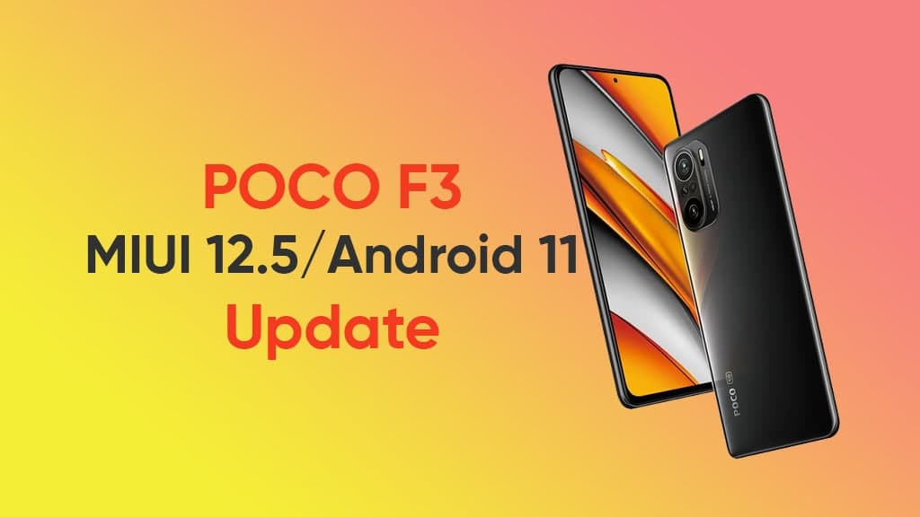 POCO F3 MIUI 12.5/Android 11 update Indonesia, Taiwan