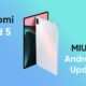 Xiaomi Pad 5 MIUI 13 Android 11 update in Taiwan