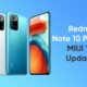 MIUI 13.0.2.0 (Android 12) Update Redmi Note 10 Pro 5G