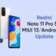 Redmi Note 11 Pro 5G MIUI 13/Android 12 Update