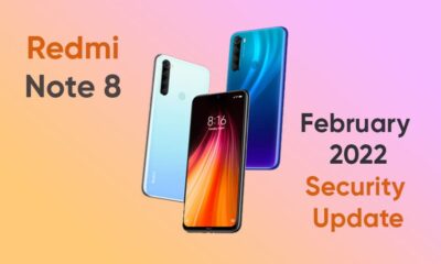 Redmi Note 8 February 2022 update