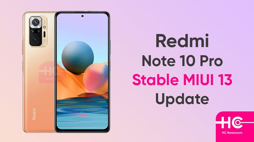 Redmi Note 10 Pro MIUI 13