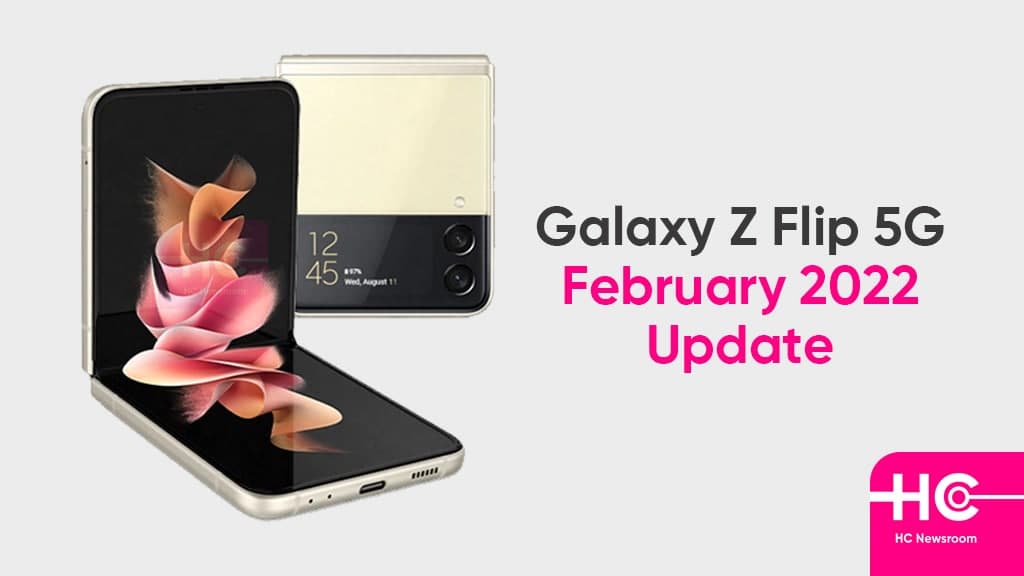 Samsung Galaxy Z Flip February 2022 update