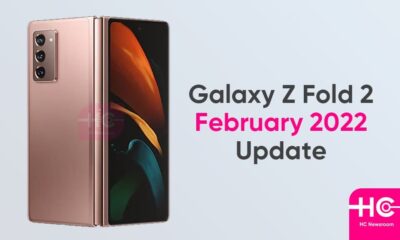 Samsung Galaxy Z fold 2 February 2022 update