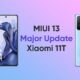 Xiaomi 11T MIUI 13.0.2.0/Android 12 update