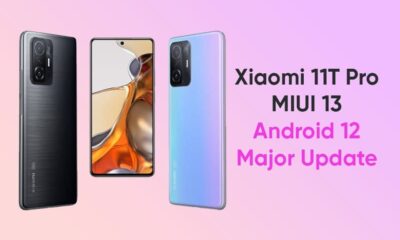 Xiaomi 11T Pro MIUI 13 (Android 12) Global major update