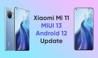 Xiaomi Mi 11 MIUI 13 (Android 12) update