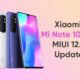 Xiaomi Mi Note 10 Lite MIUI 12.5/Android 11 update