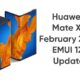 Huawei Mate xs february 2022 update