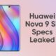 huawei nova 9 se specifications