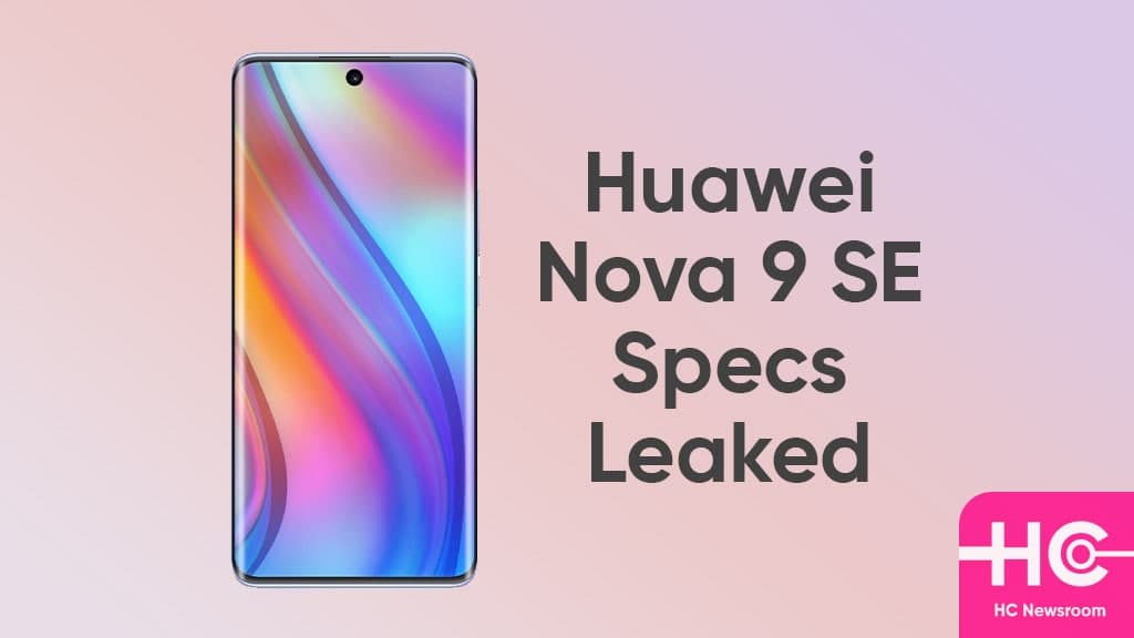 huawei nova 9 se specifications