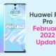 huawei p30 pro february 2022 update