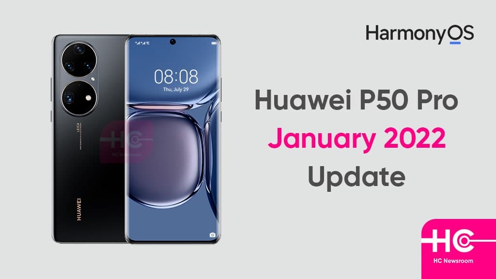 Huawei P50 January 2022 update