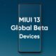 MIUI 13 Android 12 Global Beta