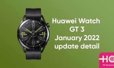 Huawei Watch GT 3 January 2022 details