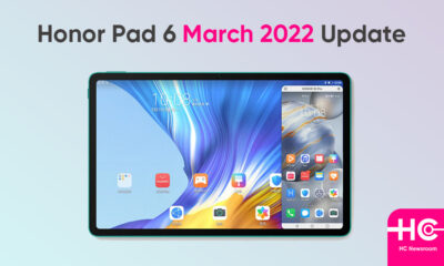 Honor Pad 6 March 2022 update