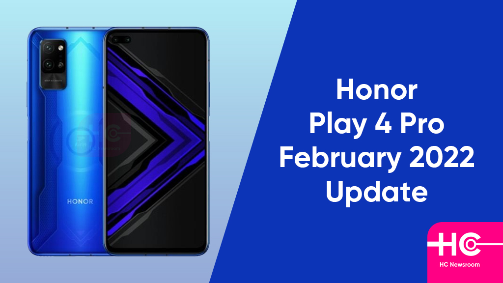 Honor Play 4 Pro February 2022 security