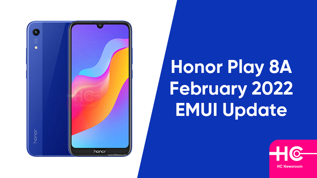 Honor Play 8A February 2022 update