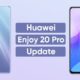Huawei Enjoy 20 Pro February 2022 update