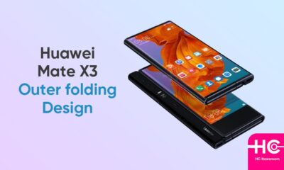 Huawei Mate X3 outward folding