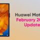 Huawei Mate Xs February 2022 update