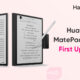 Huawei MatePad Paper first update